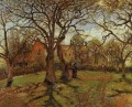 栗の木 ルーブシエンヌ 春 1870 カミーユ ピサロ 風景